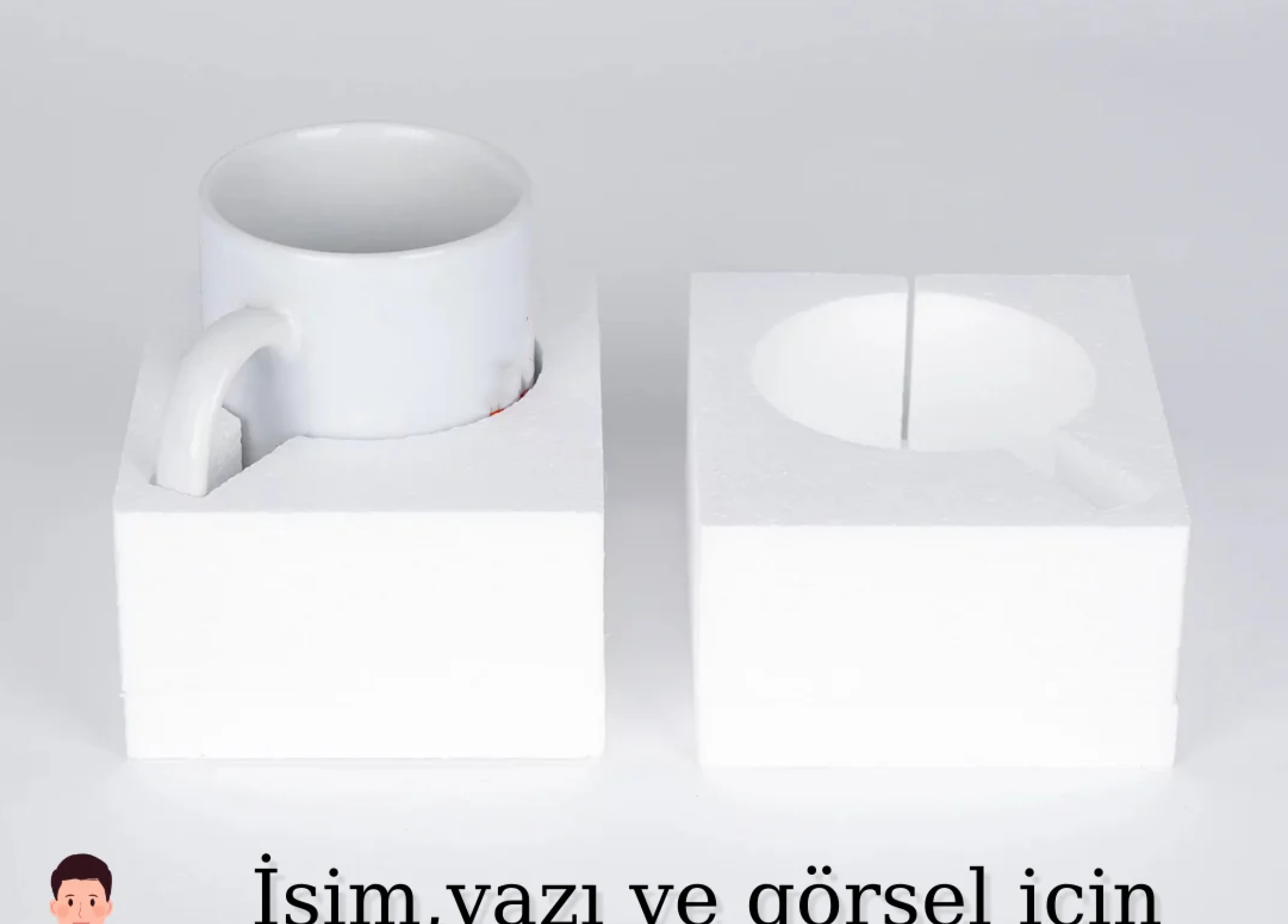 Sıkıntı Yok Kütük Amasya Temalı Porselen Kupa Bardak,Mizah,Hediyelik,Kişiselleştirilebir