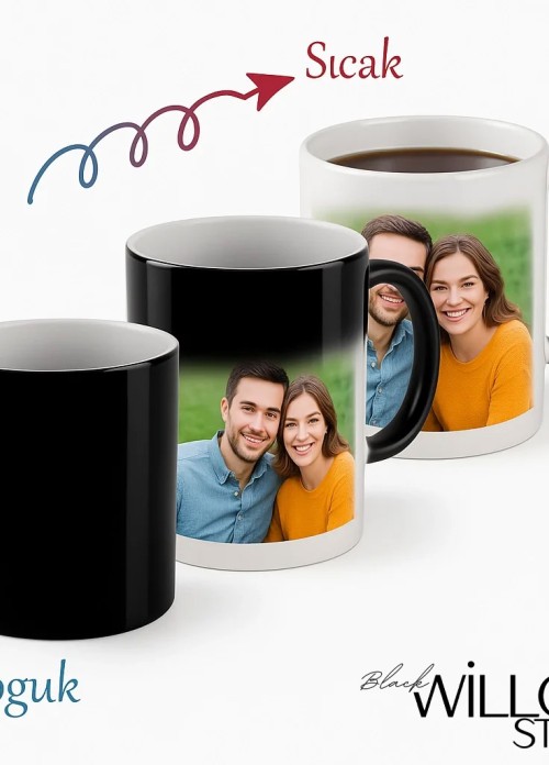 Kişiye Özel Sihirli Kupa Bardak