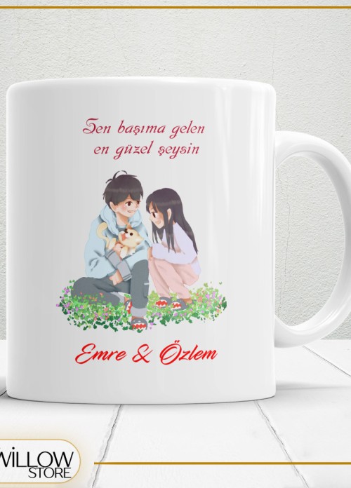 Sevgililer Günü,Sevgiliye Özel,Aşk,Sevgi Porselen Kupa Bardak-1