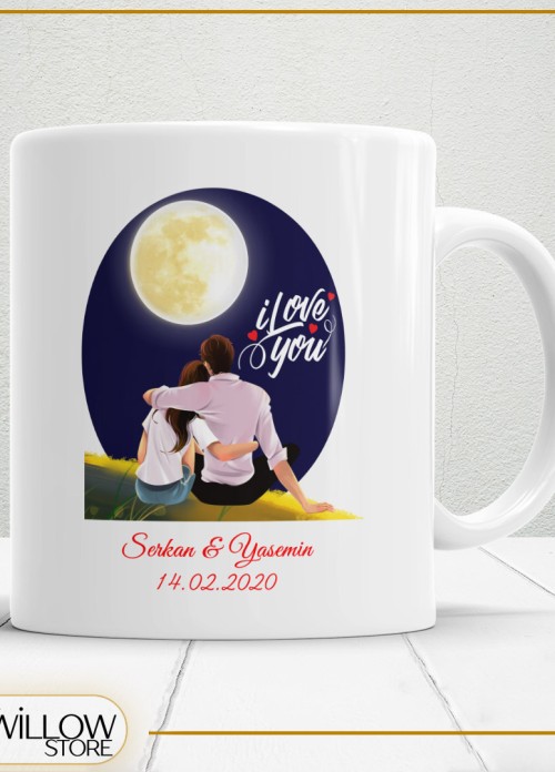 Sevgililer Günü,Sevgiliye Özel,Aşk,Sevgi Porselen Kupa Bardak-3