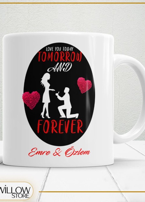 Sevgililer Günü,Sevgiliye Özel,Aşk,Sevgi Porselen Kupa Bardak-14