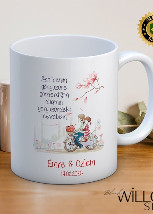 Sevgililer Günü,Sevgiliye Özel,Aşk,Sevgi Porselen Kupa Bardak-78