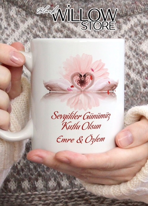 Sevgililer Günü,Sevgiliye Özel,Aşk,Sevgi Porselen Kupa Bardak-110