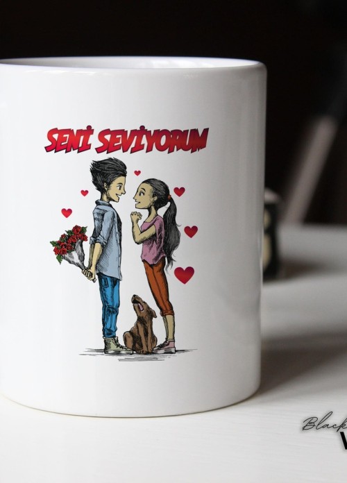 Sevgililer Günü,Sevgiliye Özel,Aşk,Sevgi Porselen Kupa Bardak-117