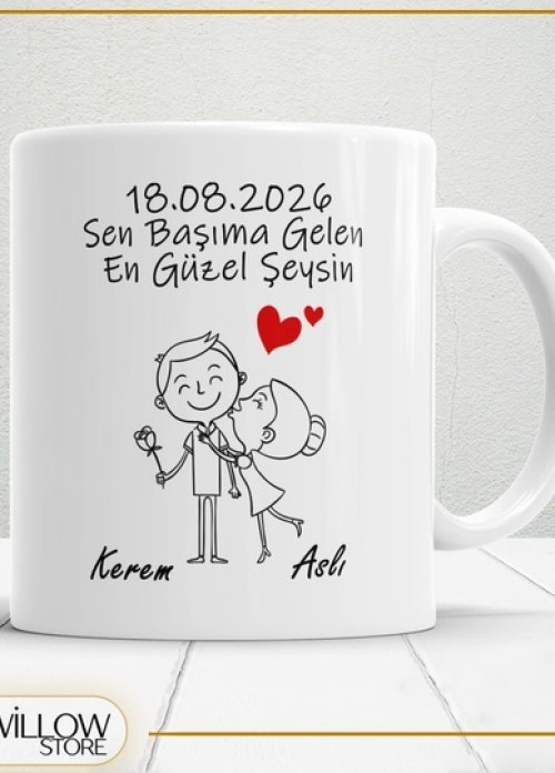 Sevgililer Günü,Sevgiliye Özel,Aşk,Sevgi Porselen Kupa Bardak-119