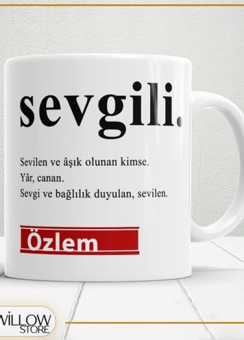 Sevgililer Günü,Sevgiliye Özel,Aşk,Sevgi Porselen Kupa Bardak-120