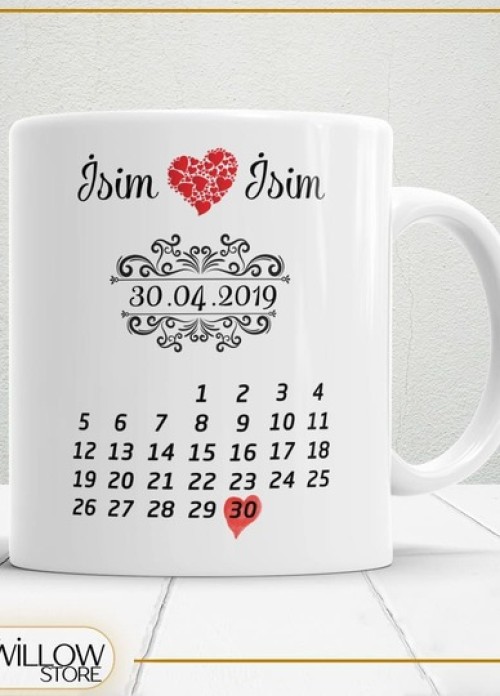 Sevgililer Günü,Sevgiliye Özel,Aşk,Sevgi Porselen Kupa Bardak-121