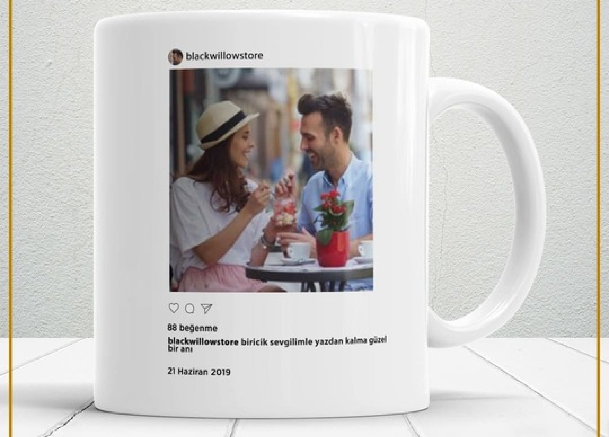 Sevgililer Günü,Sevgiliye Özel,Aşk,Sevgi Porselen Kupa Bardak-122