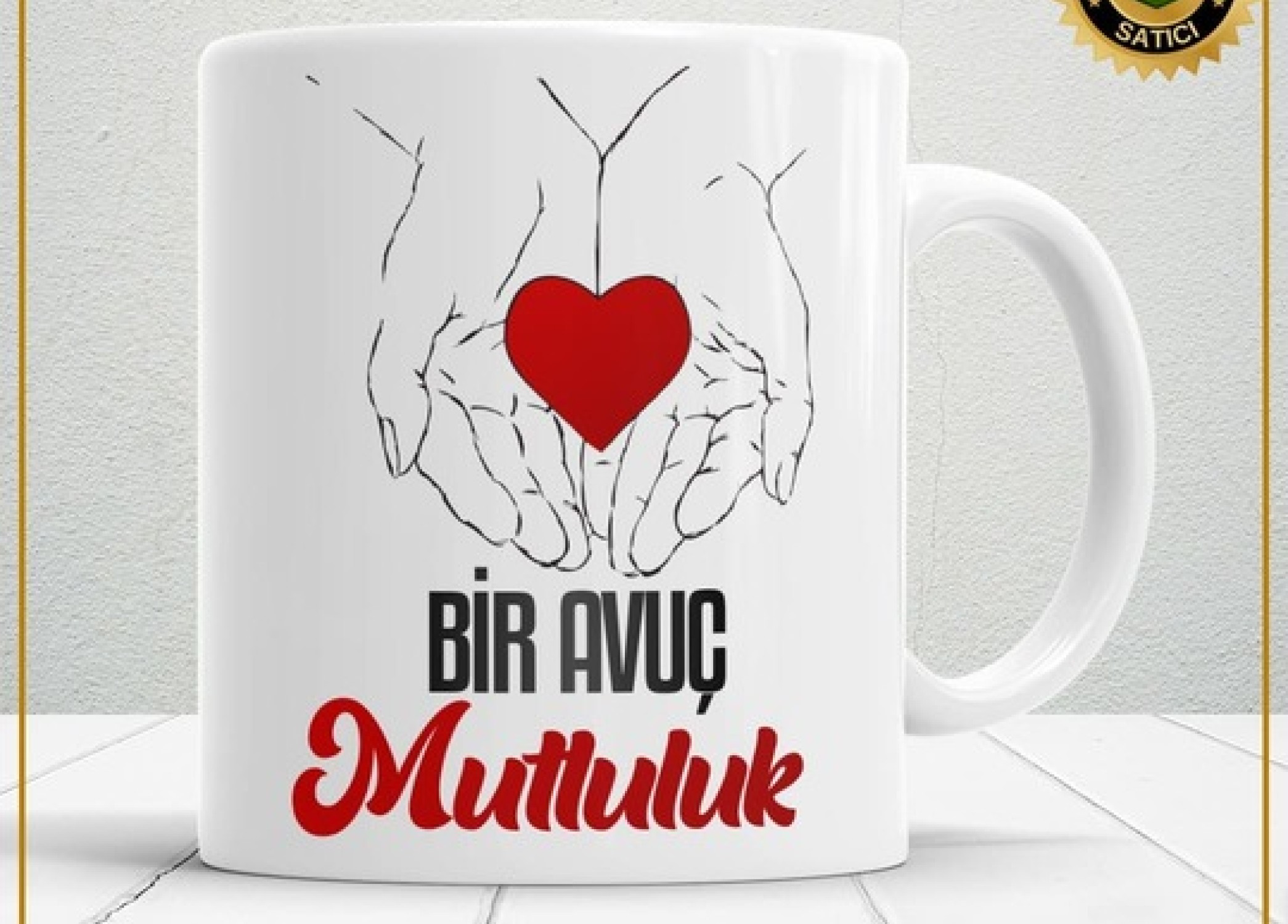 Sevgililer Günü,Sevgiliye Özel,Aşk,Sevgi Porselen Kupa Bardak-130