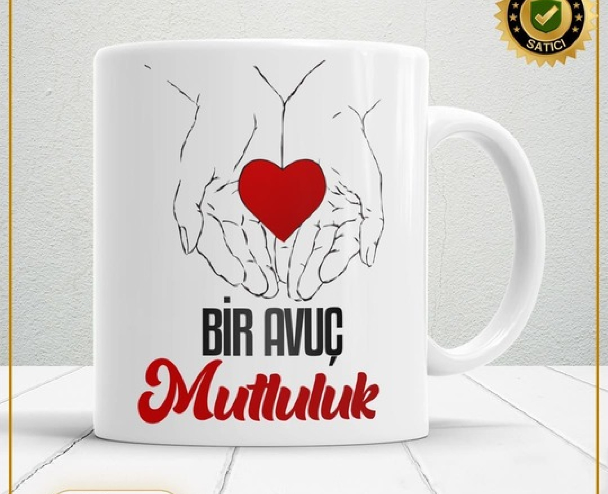 Sevgililer Günü,Sevgiliye Özel,Aşk,Sevgi Porselen Kupa Bardak-130