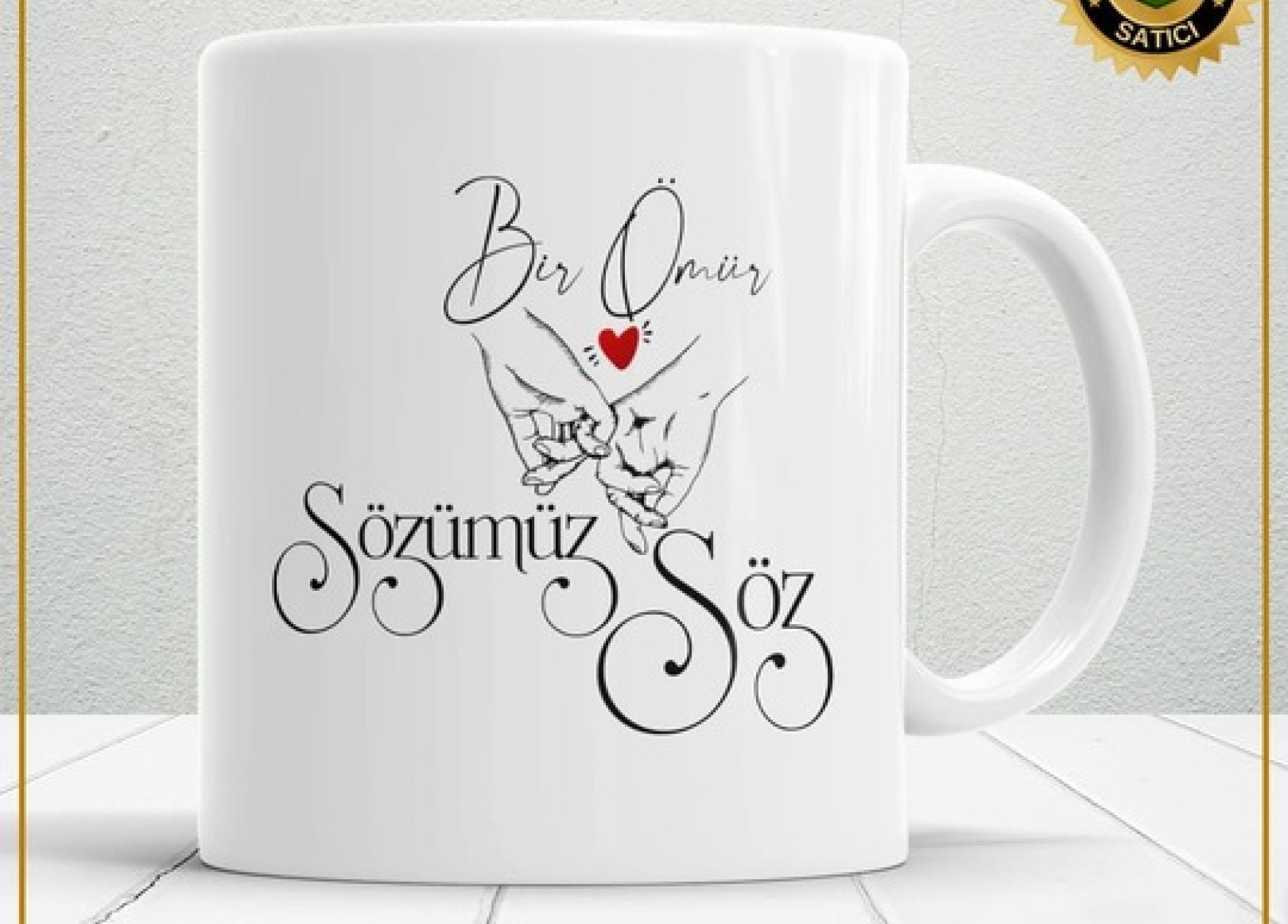 Sevgililer Günü,Sevgiliye Özel,Aşk,Sevgi Porselen Kupa Bardak-131