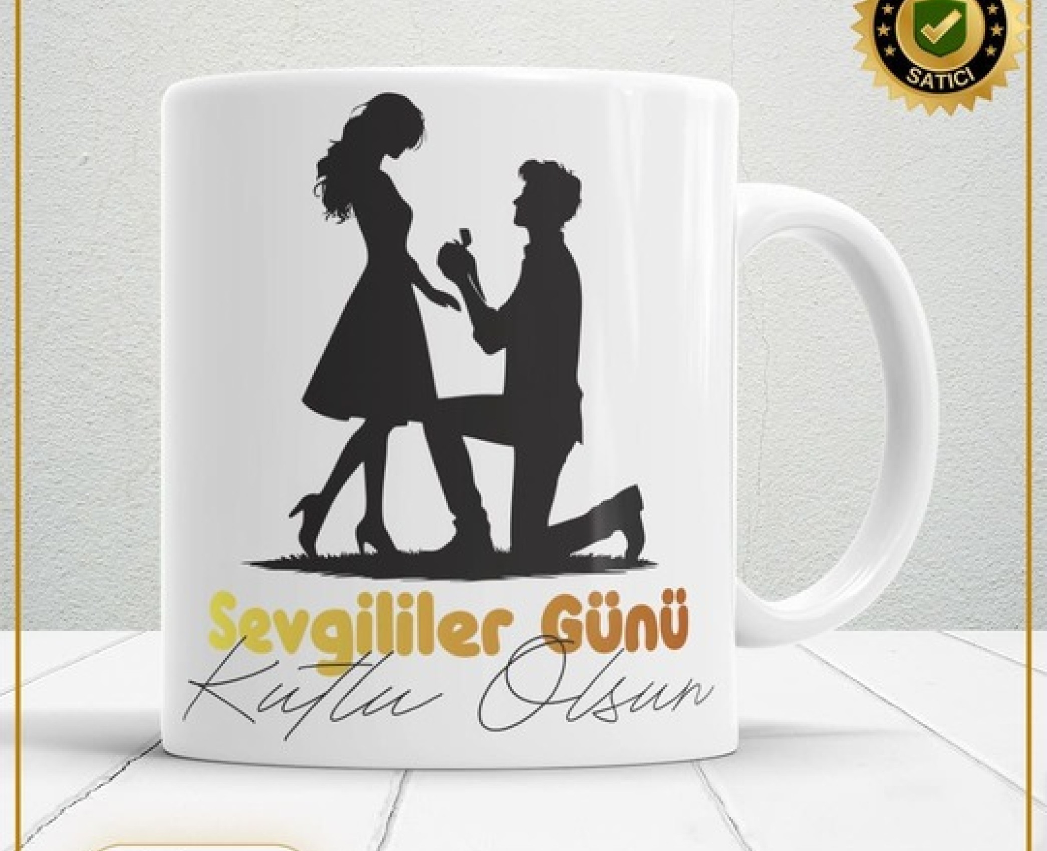 Sevgililer Günü,Sevgiliye Özel,Aşk,Sevgi Porselen Kupa Bardak-138