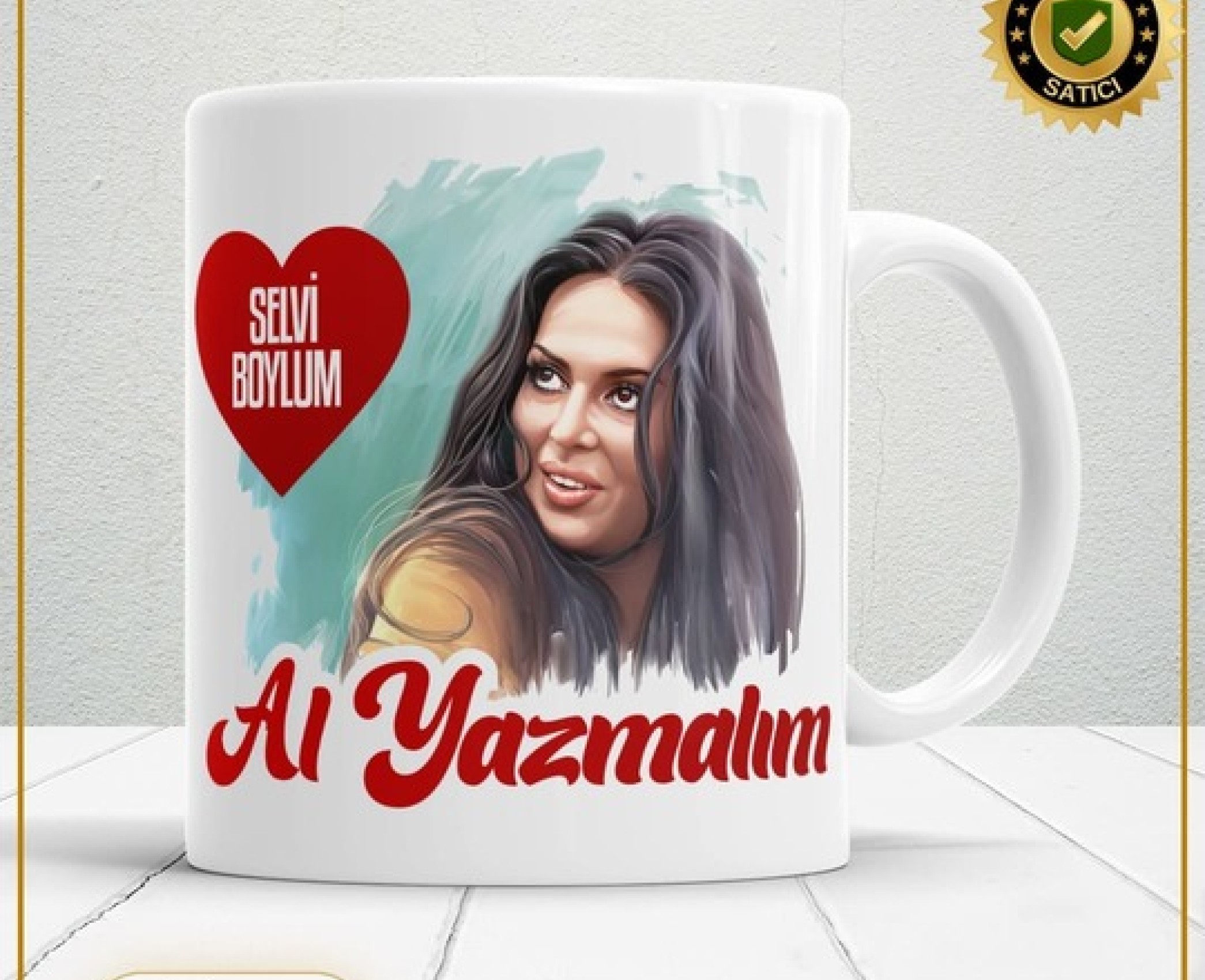 Sevgililer Günü,Sevgiliye Özel,Aşk,Sevgi Porselen Kupa Bardak-143