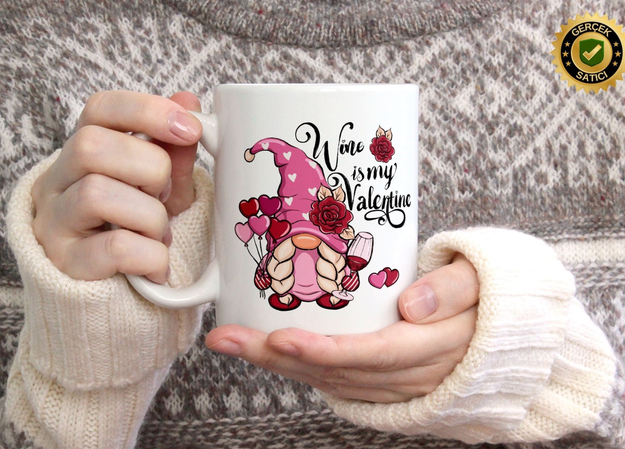 Sevgililer Günü,Sevgiliye Özel,Aşk,Sevgi Porselen Kupa Bardak-146