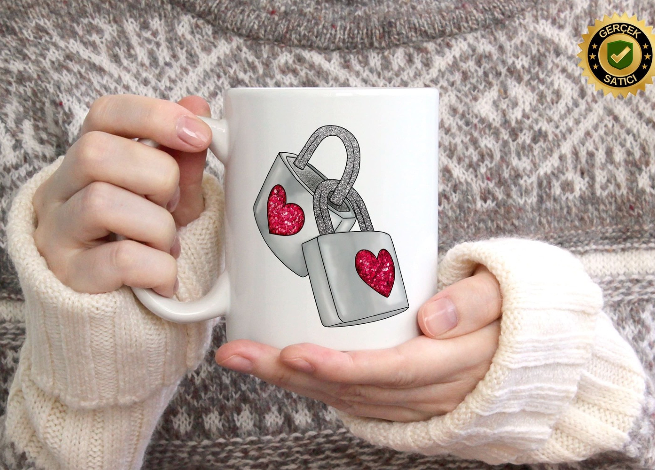 Sevgililer Günü,Sevgiliye Özel,Aşk,Sevgi Porselen Kupa Bardak-157