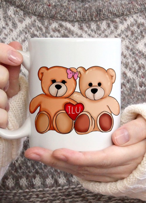 Sevgililer Günü,Sevgiliye Özel,Aşk,Sevgi Porselen Kupa Bardak-159