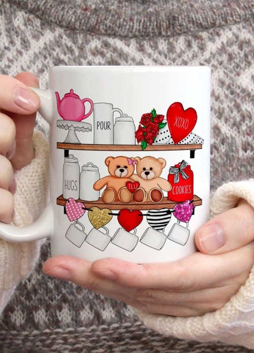 Sevgililer Günü,Sevgiliye Özel,Aşk,Sevgi Porselen Kupa Bardak-161