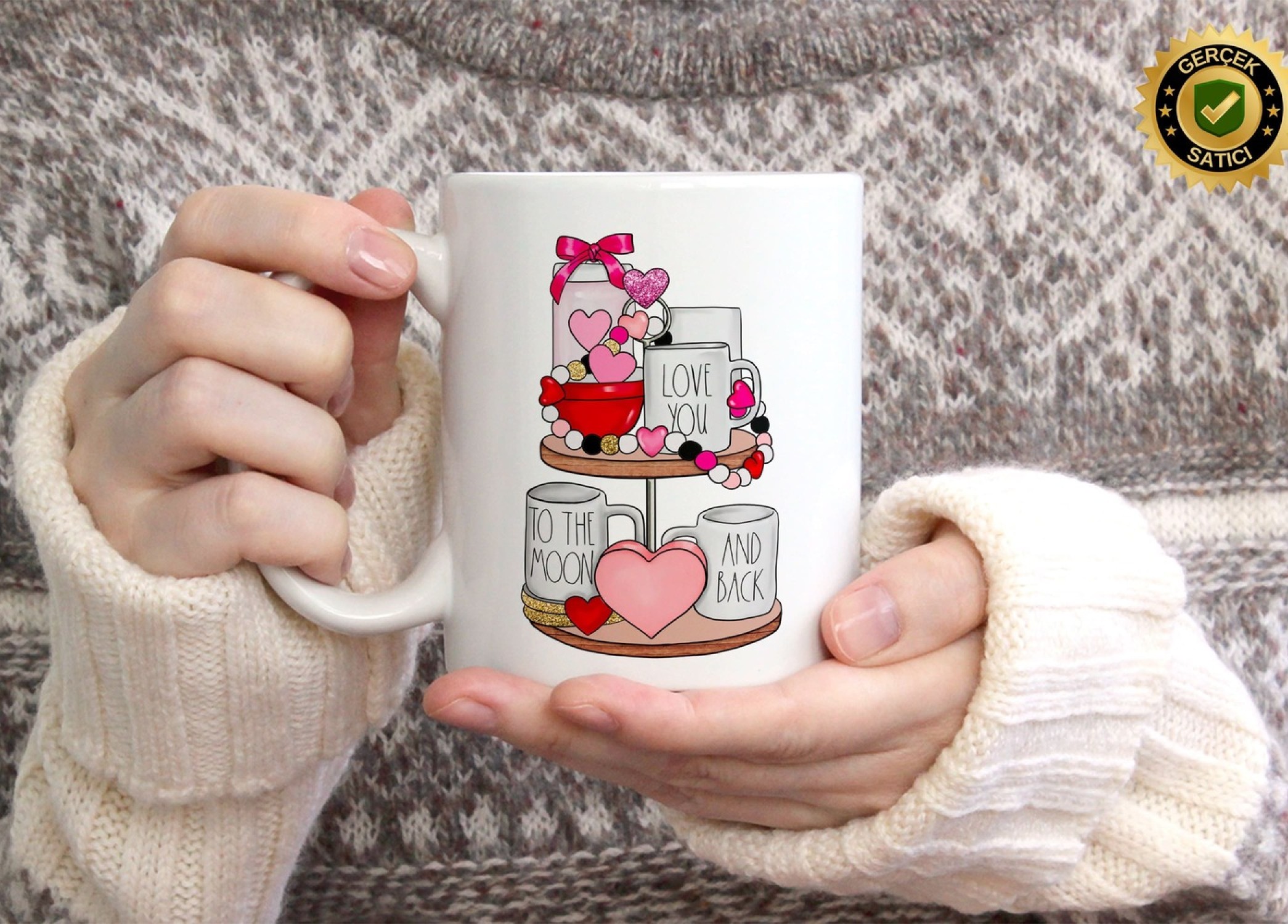 Sevgililer Günü,Sevgiliye Özel,Aşk,Sevgi Porselen Kupa Bardak-162