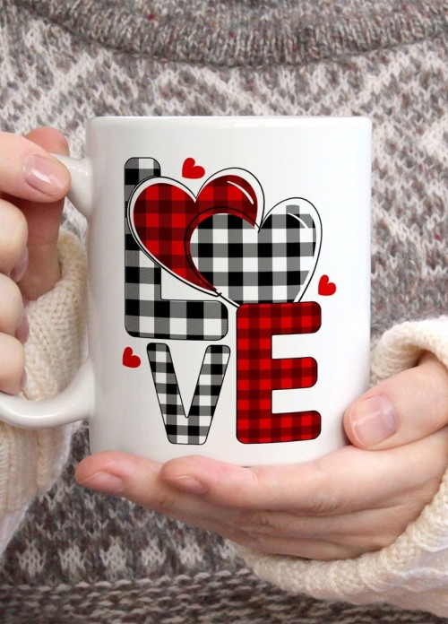 Sevgililer Günü,Sevgiliye Özel,Aşk,Sevgi Porselen Kupa Bardak-163