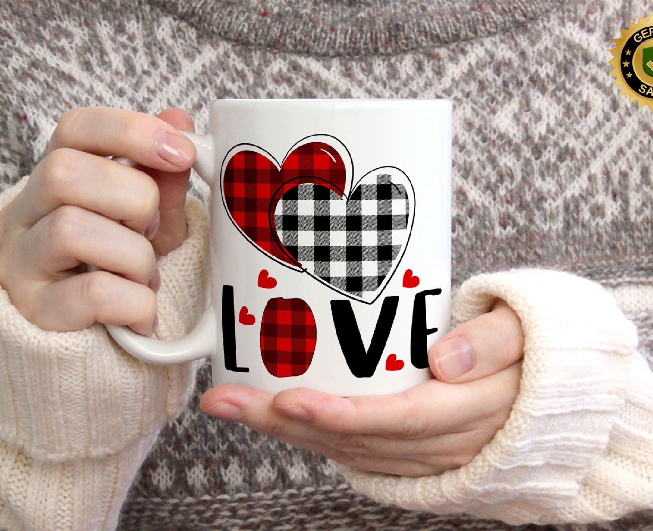 Sevgililer Günü,Sevgiliye Özel,Aşk,Sevgi Porselen Kupa Bardak-164