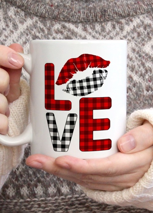 Sevgililer Günü,Sevgiliye Özel,Aşk,Sevgi Porselen Kupa Bardak-165