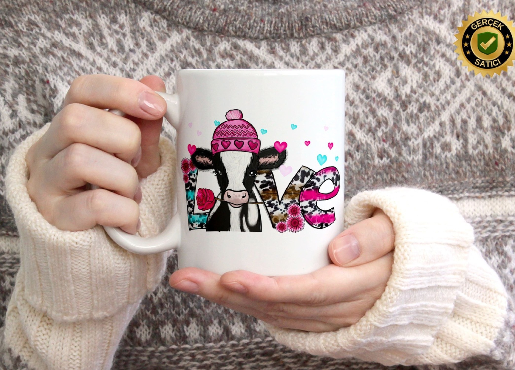 Sevgililer Günü,Sevgiliye Özel,Aşk,Sevgi Porselen Kupa Bardak-177