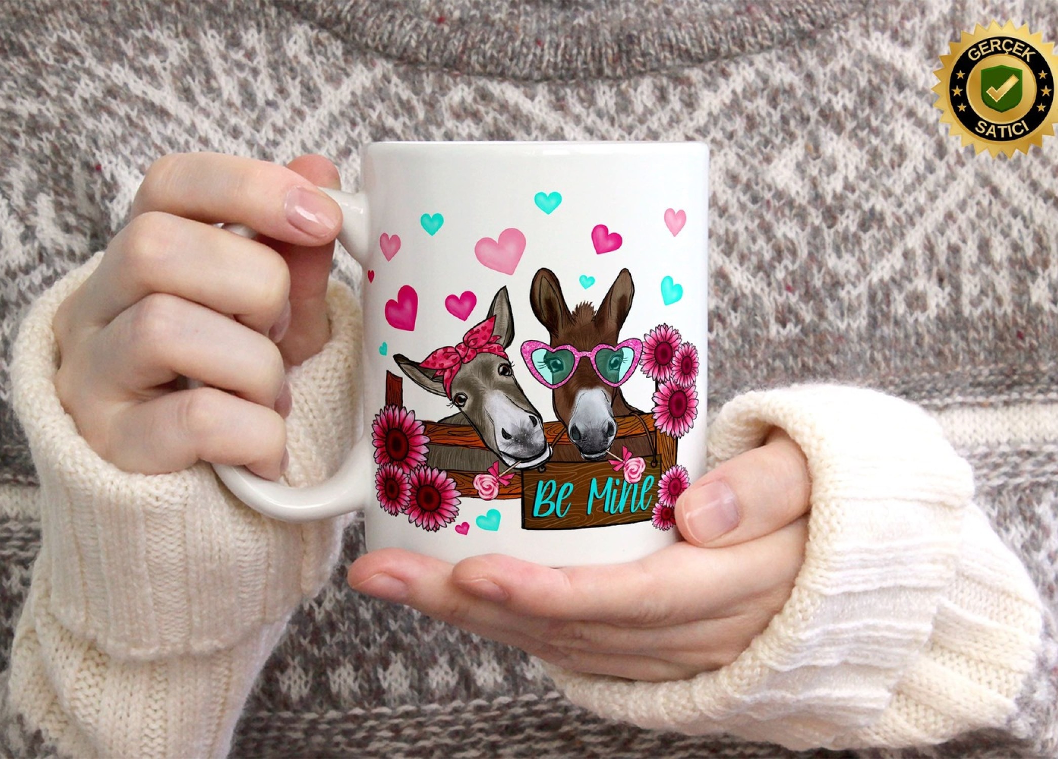 Sevgililer Günü,Sevgiliye Özel,Aşk,Sevgi Porselen Kupa Bardak-178