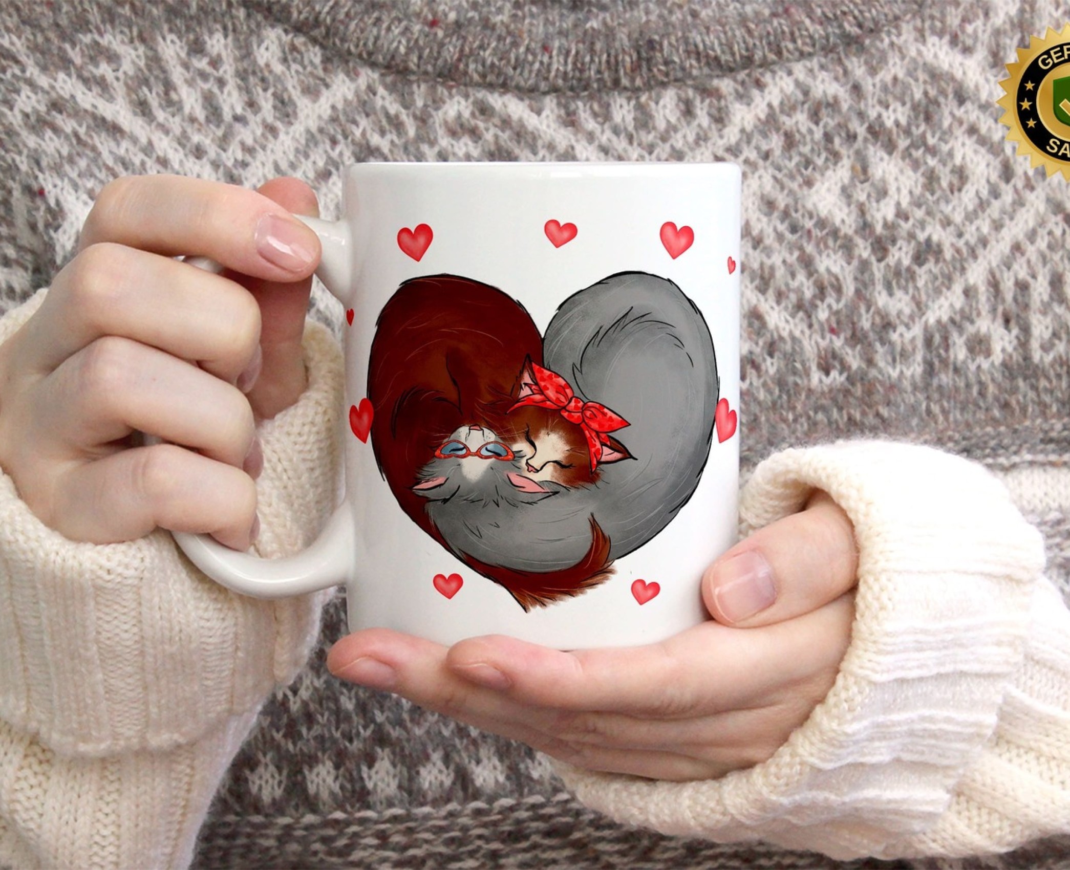 Sevgililer Günü,Sevgiliye Özel,Aşk,Sevgi Porselen Kupa Bardak-182