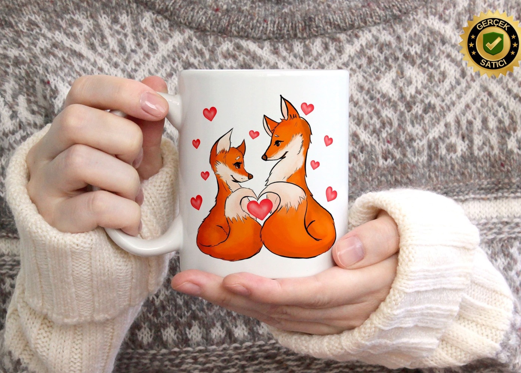 Sevgililer Günü,Sevgiliye Özel,Aşk,Sevgi Porselen Kupa Bardak-189