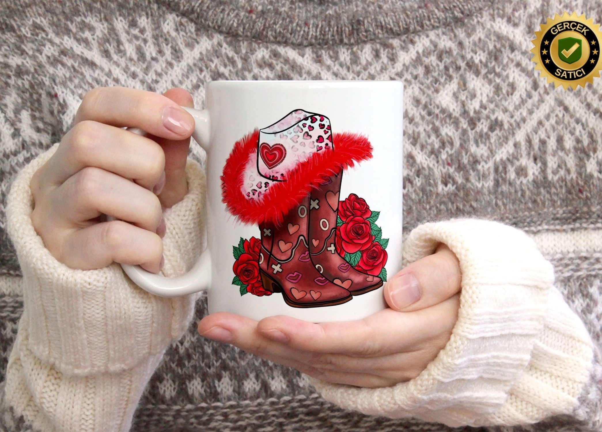 Sevgililer Günü,Sevgiliye Özel,Aşk,Sevgi Porselen Kupa Bardak-192