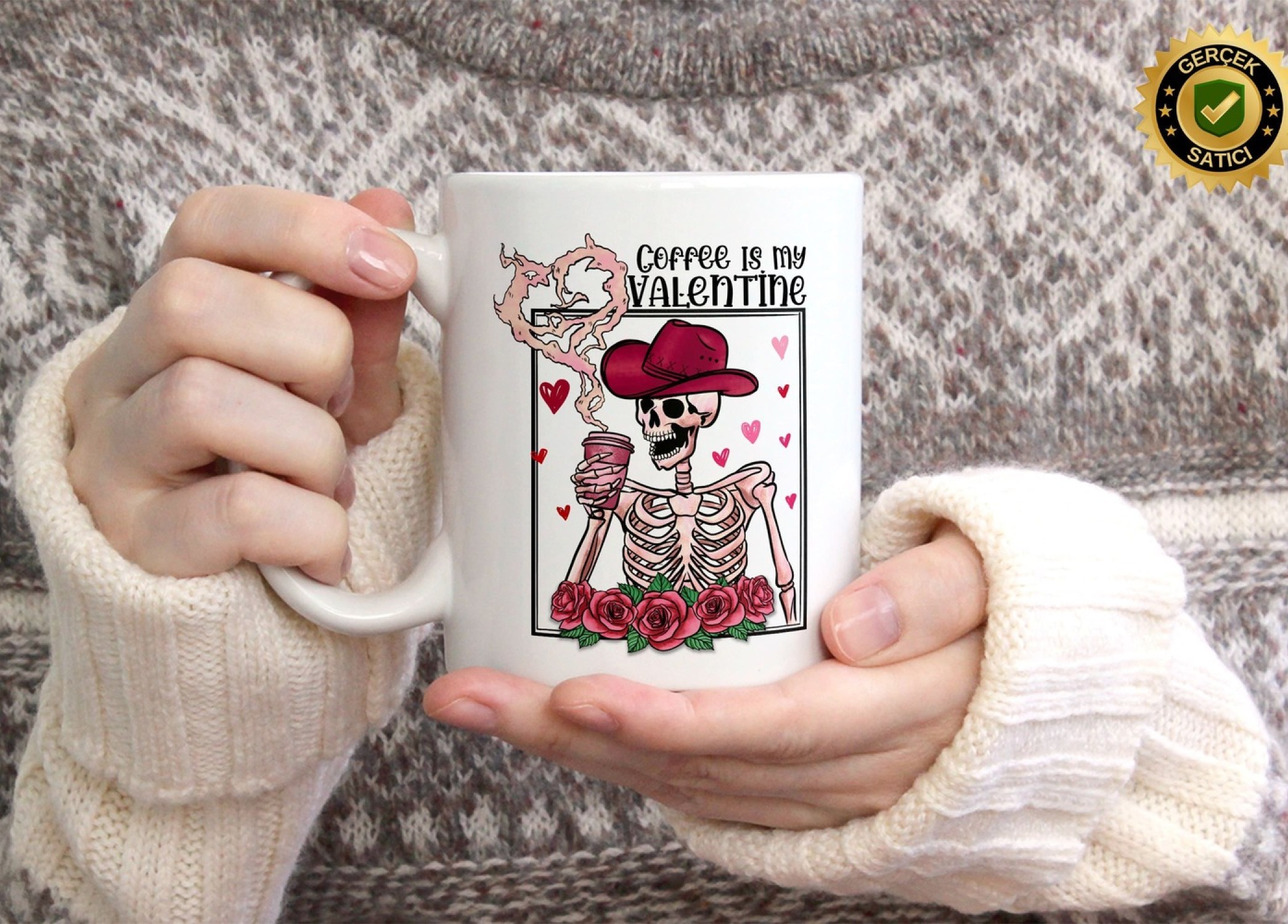 Sevgililer Günü,Sevgiliye Özel,Aşk,Sevgi Porselen Kupa Bardak-194