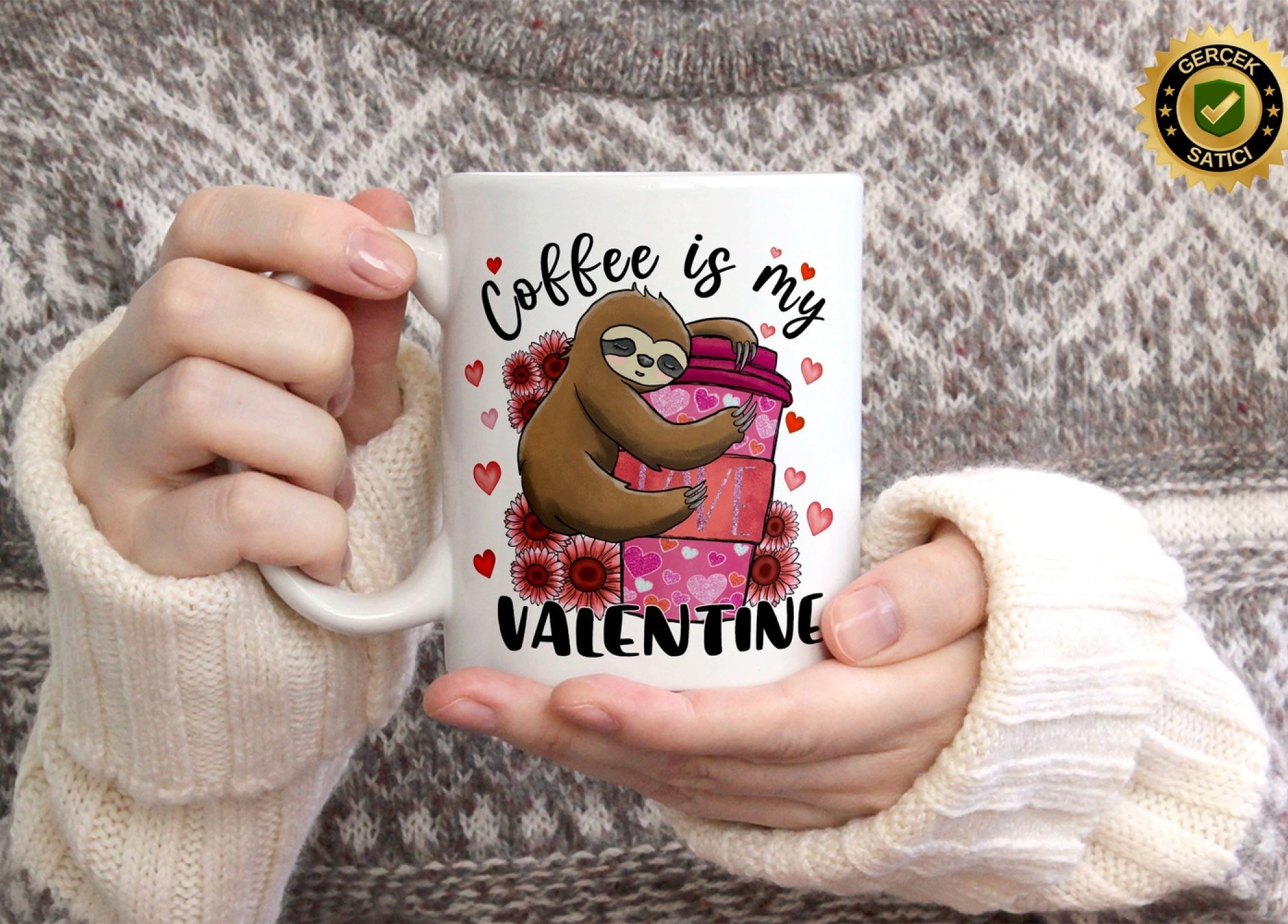 Sevgililer Günü,Sevgiliye Özel,Aşk,Sevgi Porselen Kupa Bardak-202