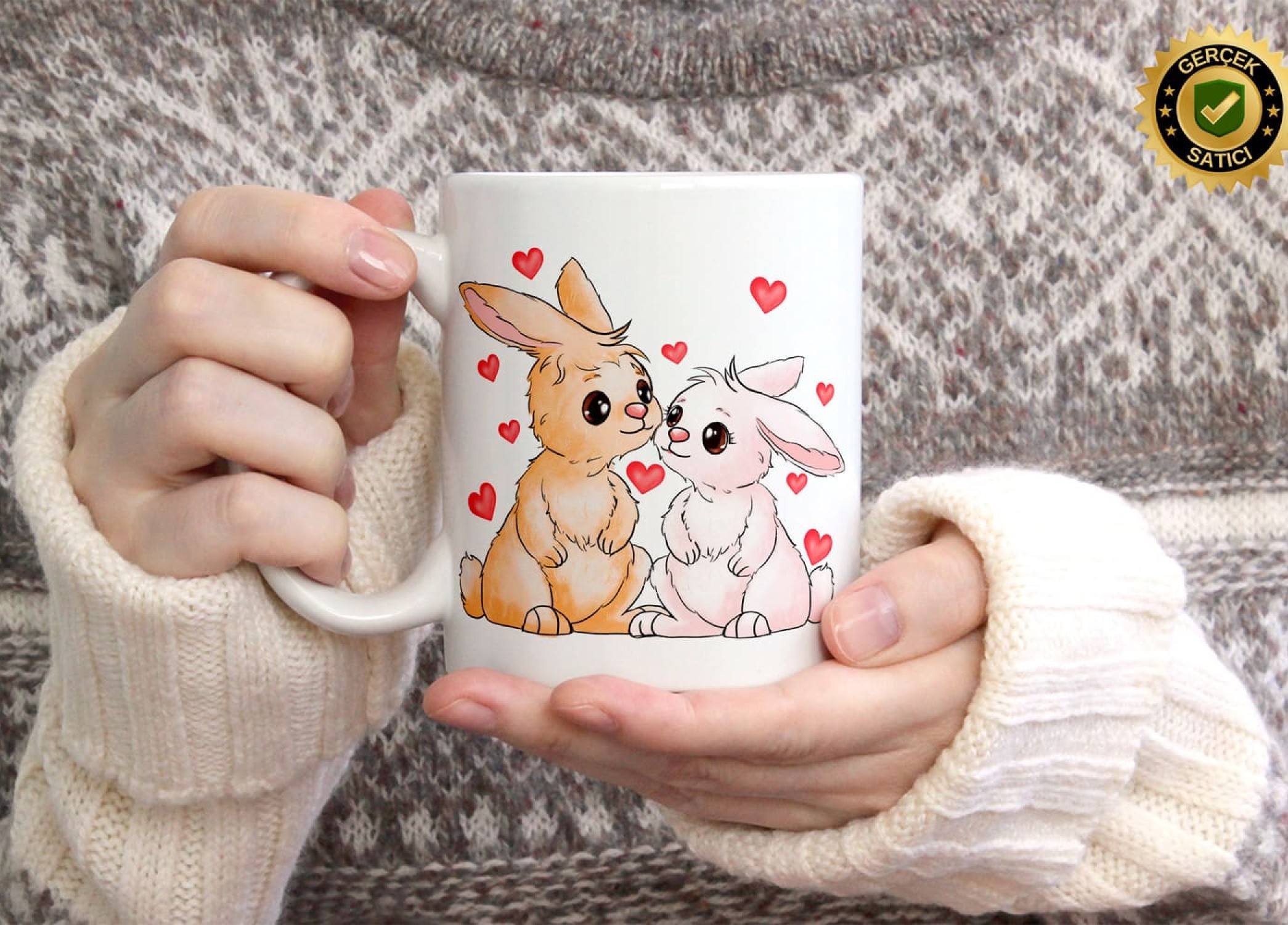 Sevgililer Günü,Sevgiliye Özel,Aşk,Sevgi Porselen Kupa Bardak-215