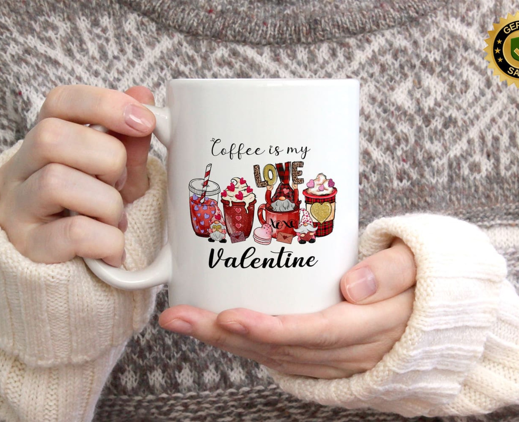 Sevgililer Günü,Sevgiliye Özel,Aşk,Sevgi Porselen Kupa Bardak-224