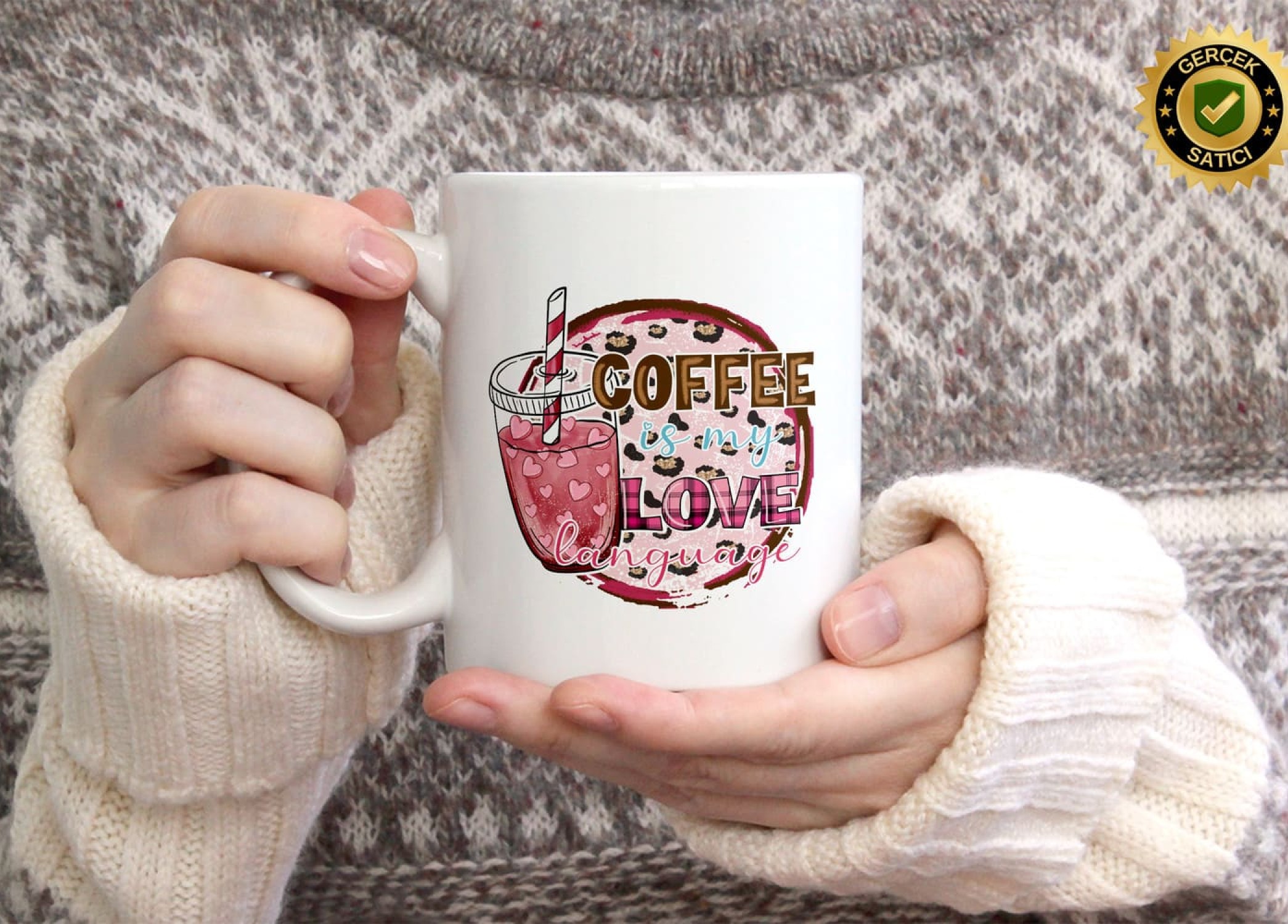 Sevgililer Günü,Sevgiliye Özel,Aşk,Sevgi Porselen Kupa Bardak-226