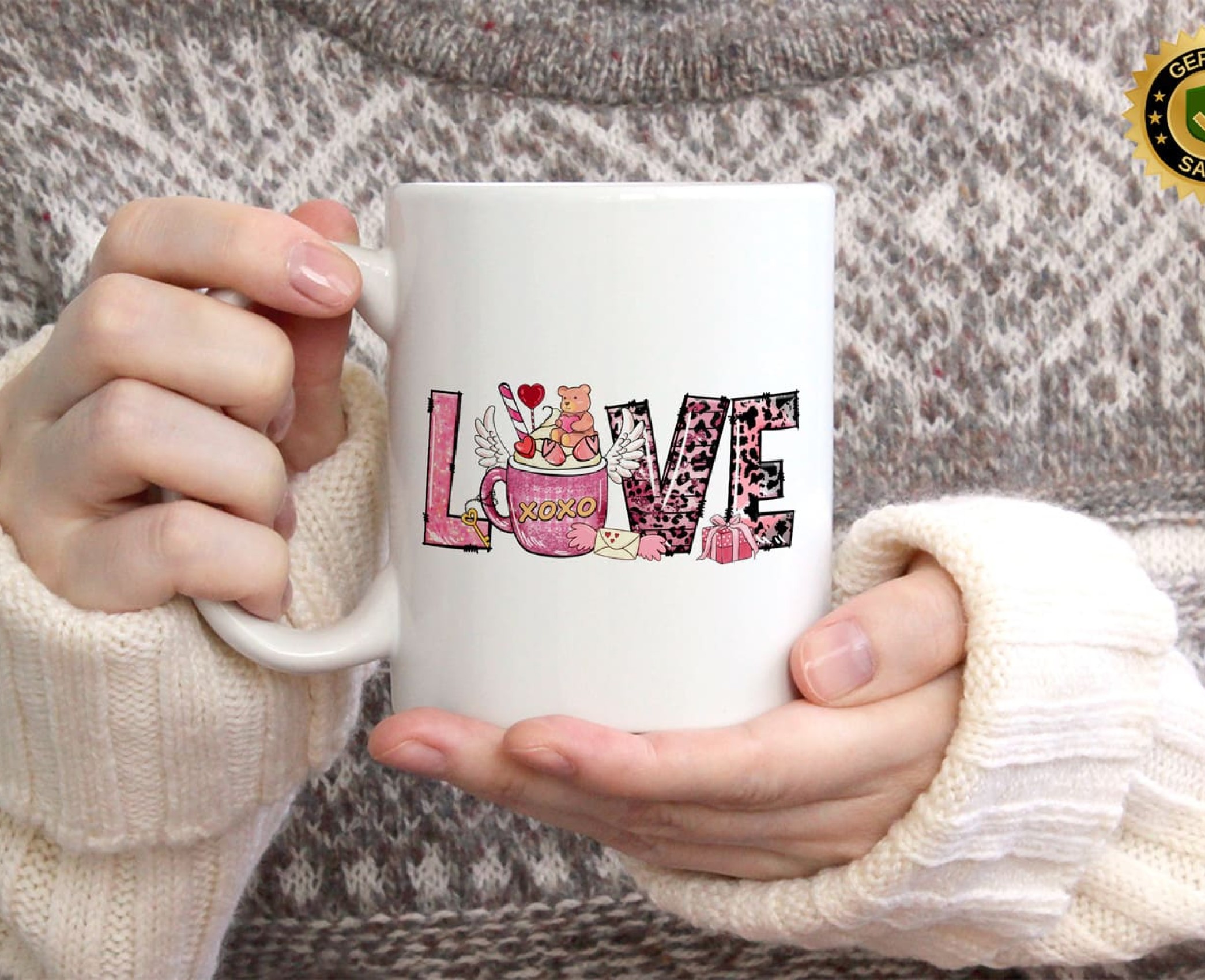 Sevgililer Günü,Sevgiliye Özel,Aşk,Sevgi Porselen Kupa Bardak-227