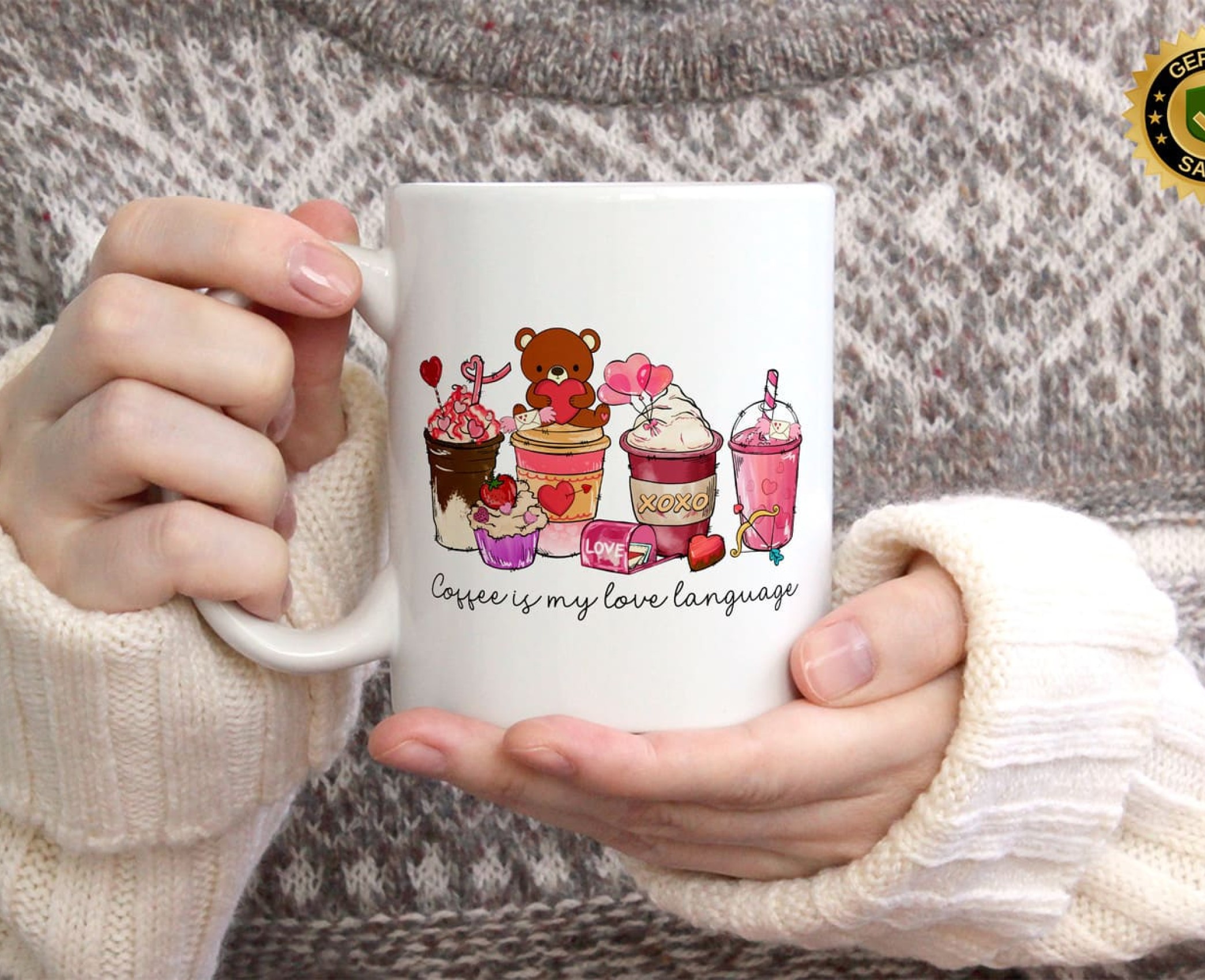 Sevgililer Günü,Sevgiliye Özel,Aşk,Sevgi Porselen Kupa Bardak-228