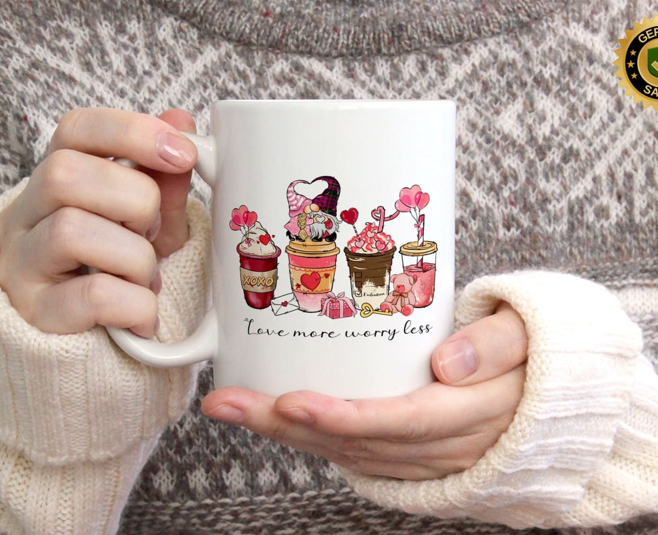 Sevgililer Günü,Sevgiliye Özel,Aşk,Sevgi Porselen Kupa Bardak-230