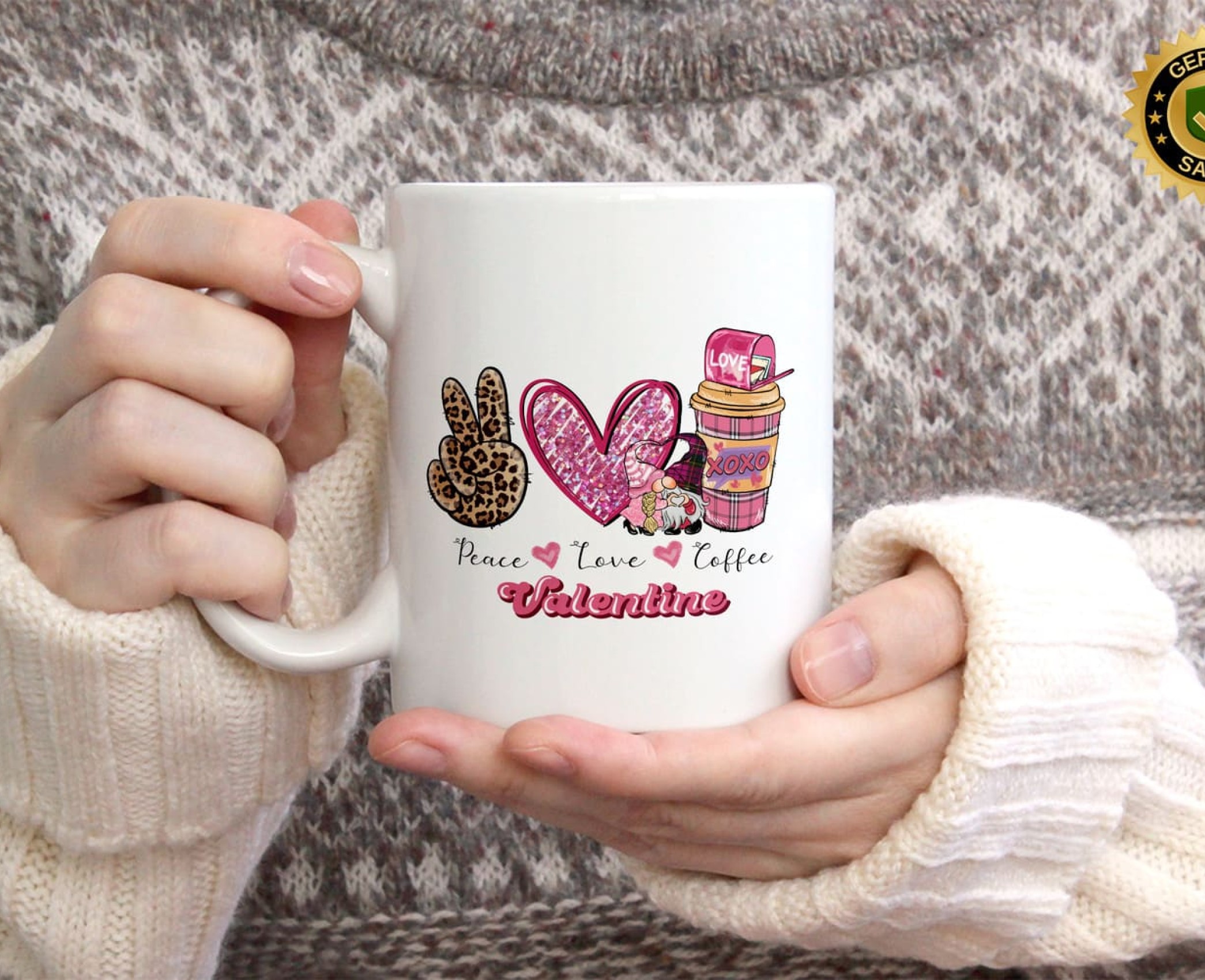 Sevgililer Günü,Sevgiliye Özel,Aşk,Sevgi Porselen Kupa Bardak-234