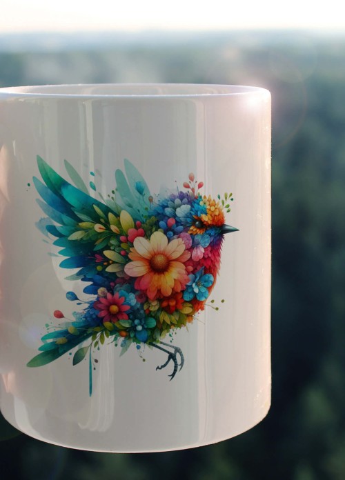 YAPRAK DESENLİ HAYVANLAR SERİSİ 21 , HEDİYELİK ,SEVİMLİ HAYVANLAR,YÜKSEK KALİTE PORSELEN KUPA BARDAK