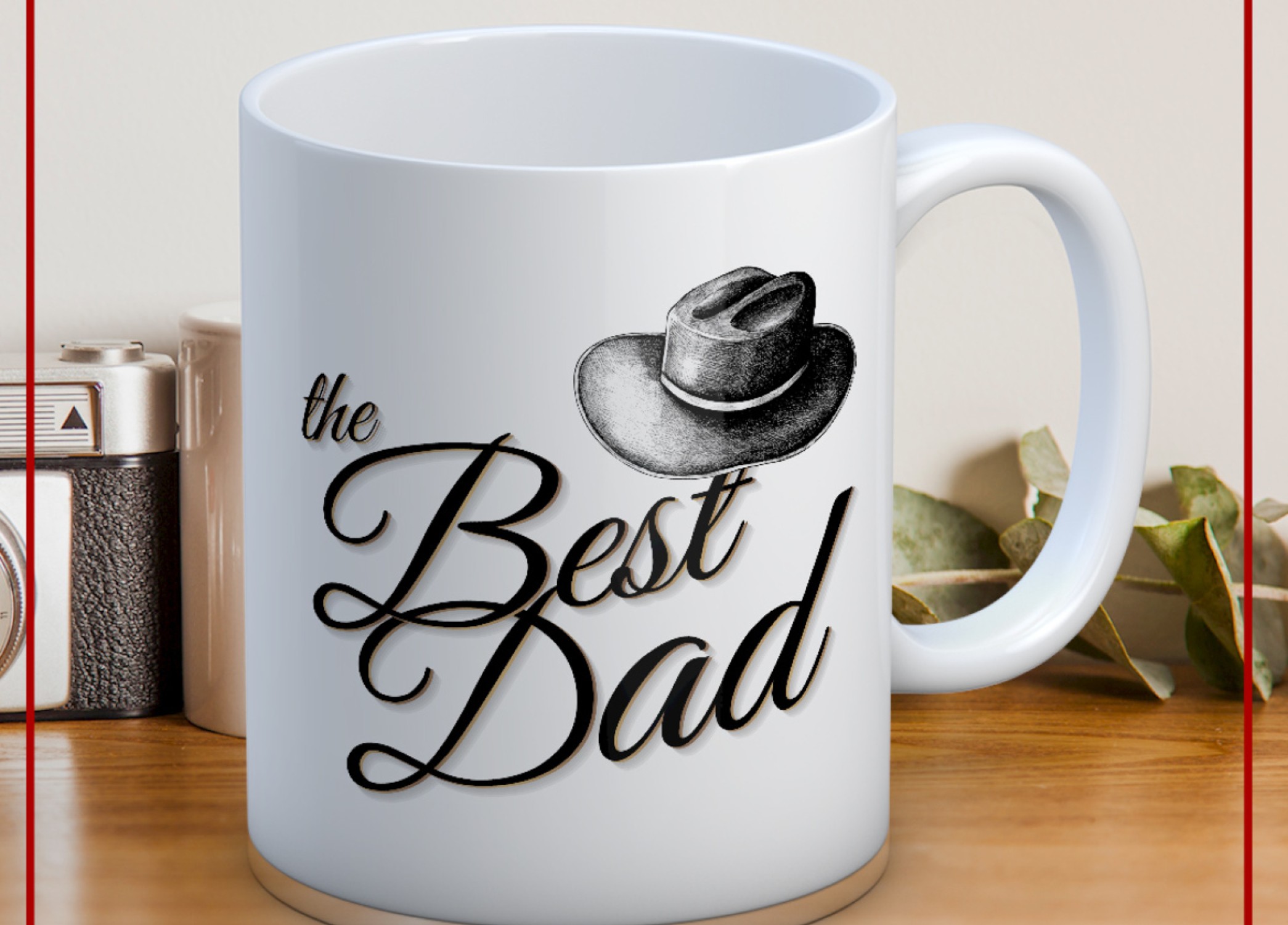 BABALAR GÜNÜ TEMALI İSİMLİ KİŞİYE ÖZEL SERAMİK KUPA BARDAK-63